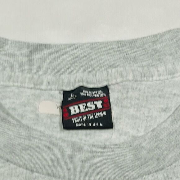 Vintage 1995 Police Car Graphic Short Sleeve Tee - Picture 5 of 6